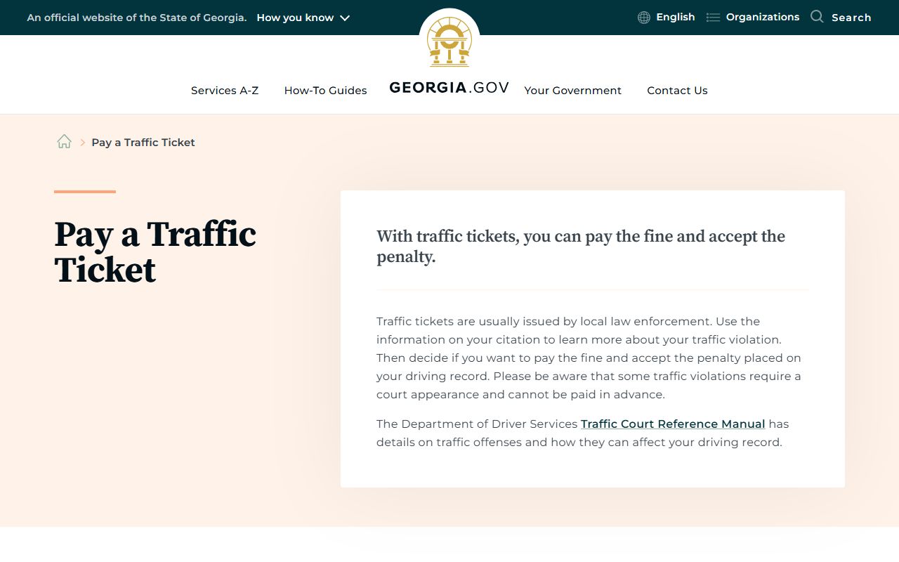 Franklin County traffic court records Georgia traffic ticket payment guide